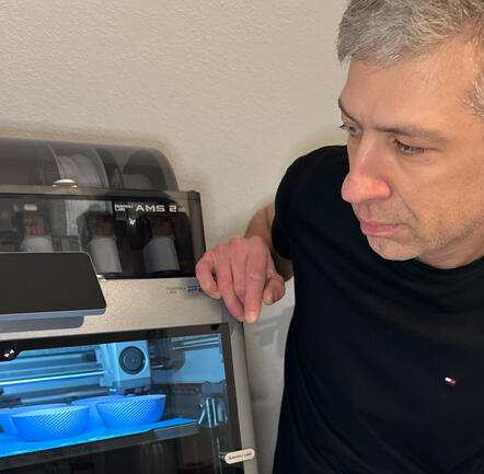 Christian vorm 3D-Drucker